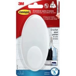 3M 3M Plateau De Douche Command (L X L X H) 127 X 64 X 41 Mm Blanc Contenu: 1 Pc(s)