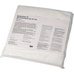 Absorbant D'hydrocarbures T 151GA Longueur 39 Cm Largeur 53 Cm 20 Serviettes Carton 3M