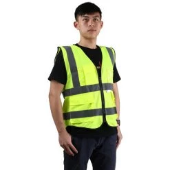 3M 10907 Haute Visibilite Gilet Reflechissant Securite Vetements De Travail Gilet De Securite Avec Poches Fermeture Eclair Conception Moto Velo Avertissement Jour Nuit Utilisation,modele: Jaune Fluorescent XXL - Modele: Jaune Fluorescent XXL -3M Soldes Magasin 41583992 3