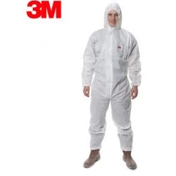 3M 4515 Combinaison De Protection Jetable Vetements De Protection A Capuche Respirants Taille Globale M