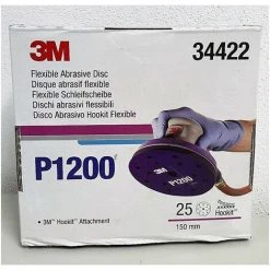 3M 34422 FLEXIBLE ABRASIF P1200 25 PIECES DISCS