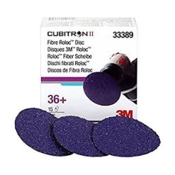 33389 3M Cubitron ABRASIVE II DISCS Roloc GRIT 36+