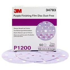 3M 34783 ABRASIF + 260L DISCS PURPLE P1200 50 PIECES