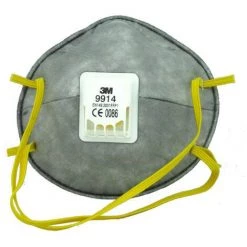 3M 9914 RESPIRATEUR AVEC CARBONE FFP1 PIECES 10