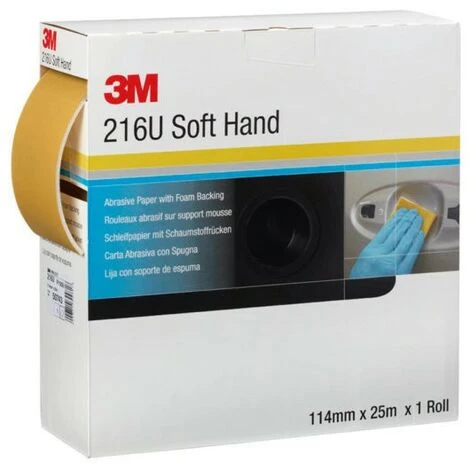 3M 51244 ABRASIVE AVEC ROULEAU SOFT SPONGE 216U P 600 3 3M 51244 ABRASIVE AVEC ROULEAU SOFT SPONGE 216U P 600