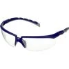 3M 3M S2001AF-BLU Lunettes De Protection Avec Protection Anti-buée, Avec Protection Anti-rayures, à Angle Réglable Bleu