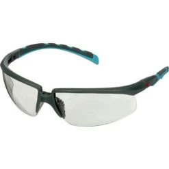 3M 3M S2007SGAF-BGR Lunettes De Protection Avec Protection Anti-buée, à Angle Réglable Turquoise, Gris DIN EN 166