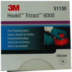3M 51130 DISCS Trizact 150MM P6000 15 PIECES