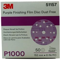 3M 51157 ABRASIF DISCS 260L P1000 15FORI PIECES 50