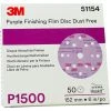 3M 51154 ABRASIF DISCS 260L P1500 15FORI PIECES 50 -3M Soldes Magasin 44094153 1
