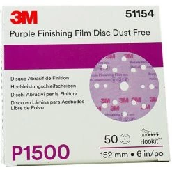 3M 51154 ABRASIF DISCS 260L P1500 15FORI PIECES 50