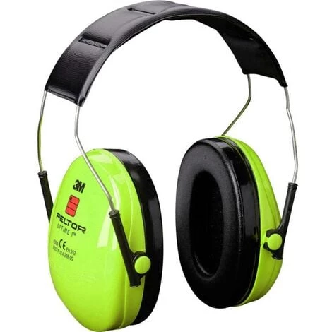 Casque Antibruit Passif 27 DB 3M Peltor Optime I Hi-Viz H510AV 1 Pc(s) - Vert Fluorescent 3 Casque Antibruit Passif 27 DB 3M Peltor Optime I Hi-Viz H510AV 1 Pc(s) - Vert Fluorescent