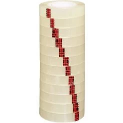 Ruban Adhésif Scotch® 550 3M 5501233 Transparent (L X L) 33 M X 12 Mm Acrylate 12 Pc(s) - Transparent -3M Soldes Magasin 4420604 2