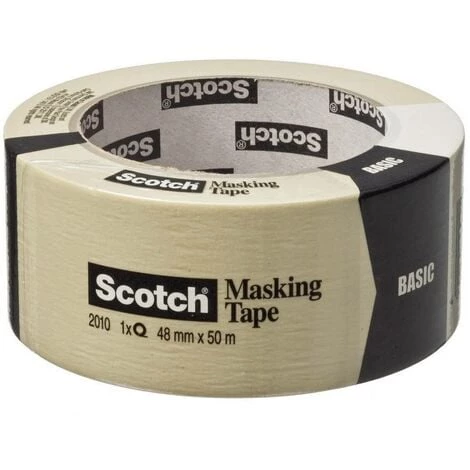Ruban De Masquage Scotch® 3M BASIC-4850 Beige (L X L) 50 M X 48 Mm 1 Pc(s) 3 Ruban De Masquage Scotch® 3M BASIC-4850 Beige (L X L) 50 M X 48 Mm 1 Pc(s)