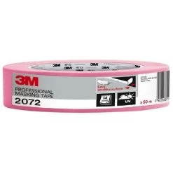 Ruban De Masquage Professionnel 3M 2072 Surface Extra Sensible Longueur 50m | Taille: 24 Mm