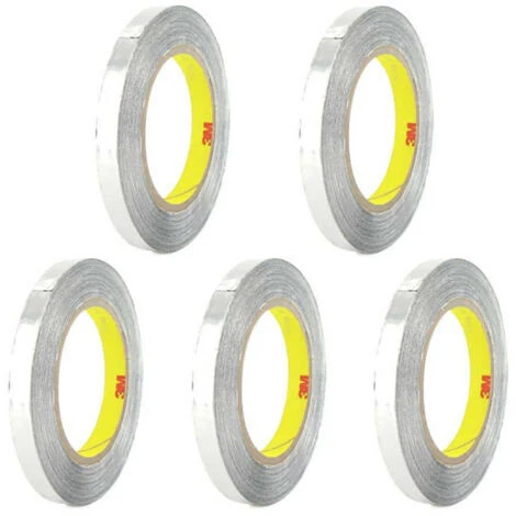 Ruban Aluminium 3M 425 12mm X 55m X 5 - Gris 3 Ruban Aluminium 3M 425 12mm X 55m X 5 - Gris