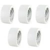 Lot De 5 Rubans Adhésifs Vinyle 3M - Blanc - 50mm - 764BL-50 - Blanc