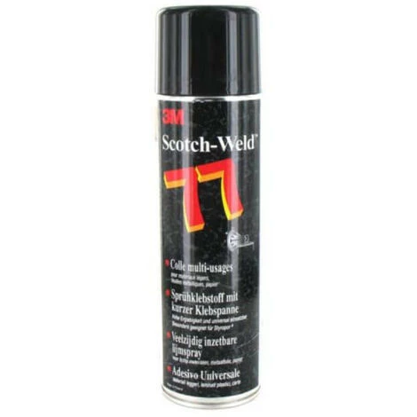 Colle En Aérosol 3M Scotch-Weld 77 Multi-usages X 5 3 Colle En Aérosol 3M Scotch-Weld 77 Multi-usages X 5