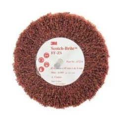 Brosse 3M Scotch-brite FF-ZS Coarse Diamètre 100 Mm X 5
