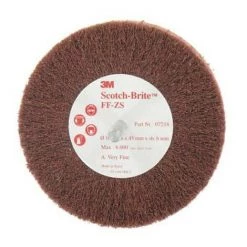 Brosse 3M Scotch-brite FF-ZS Very Fine Diamètre 100 Mm X 5