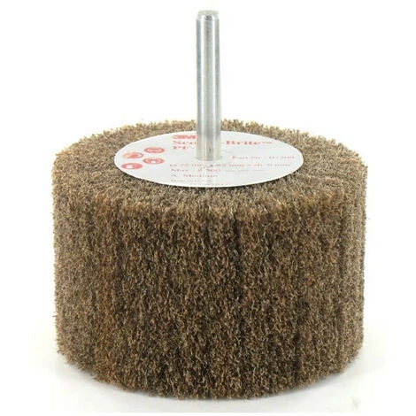 Brosse 3M Scotch-brite PF-ZS Medium Diamètre 75 Mm X 1 4 Brosse 3M Scotch-brite PF-ZS Medium Diamètre 75 Mm X 1 – Image 2