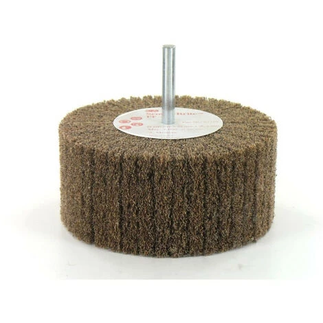 Brosse 3M Scotch-brite PF-ZS Medium Diamètre 100 Mm X 10 4 Brosse 3M Scotch-brite PF-ZS Medium Diamètre 100 Mm X 10 – Image 2