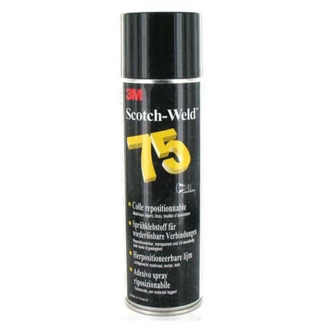 Colle En Aérosol 3M Scotch-Weld 75 Repositionnable X 5 3 Colle En Aérosol 3M Scotch-Weld 75 Repositionnable X 5