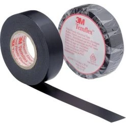 Ruban Isolant Tempflex 1500 Noir - 15mmx10m Noir 3M (Par 10)