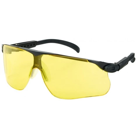 3M Lunette De Protection Maxim DX/UV,PC, Jaune,cadre Noir 3 3M Lunette De Protection Maxim DX/UV,PC, Jaune,cadre Noir