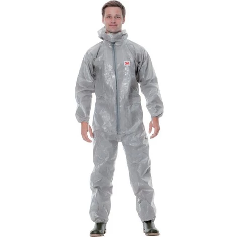 Combinaison De Protection 3M - 4570 Gris Typ 3/4/5/6 Taille 4XL 3 Combinaison De Protection 3M - 4570 Gris Typ 3/4/5/6 Taille 4XL