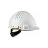 3M Casque De Sécurité G3501 Blanc Pour Fortes Températures - Non Ventilé - Harnais à Crémaillère Et Basane Cuir -3M Soldes Magasin 51188118 1
