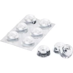 Pied Dappareil 3M SJ 5309 MPCB Autocollant, Rond Transparent (Ø X H) 22.3 Mm X 10.1 Mm 6 Pc(s)