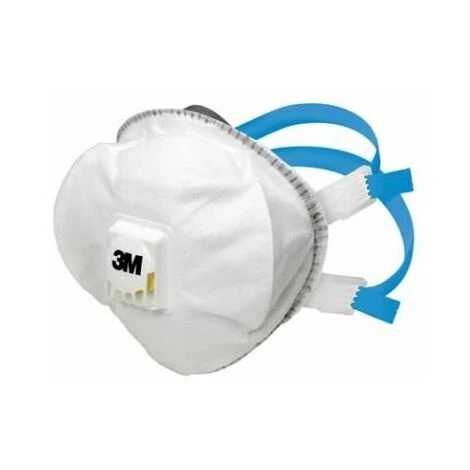 3M 8825+ - Masque Antipoussières Avec Valve Cool Flow (5pcs) 3 3M 8825+ - Masque Antipoussières Avec Valve Cool Flow (5pcs)