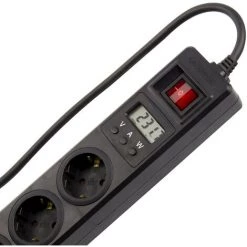 Bloc Multiprise 3 Prises Type F Schuko EU + Écran 3m Noir - Noir 7 Bloc Multiprise 3 Prises Type F Schuko EU + Écran 3m Noir - Noir -3M Soldes Magasin 5276985 3