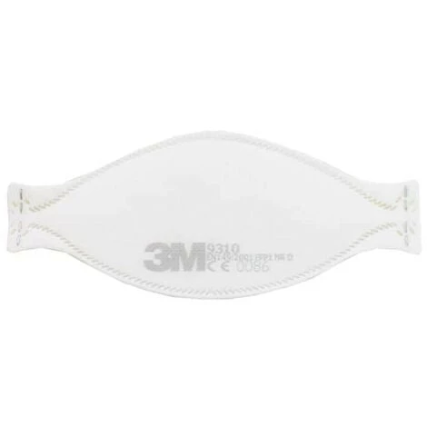 Masque 3M 9310 Anti-poussières Pliable FFP1 Sans Soupape 3 Masque 3M 9310 Anti-poussières Pliable FFP1 Sans Soupape