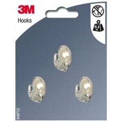 3M Lot De 3 Crochets Adhésif, Vert