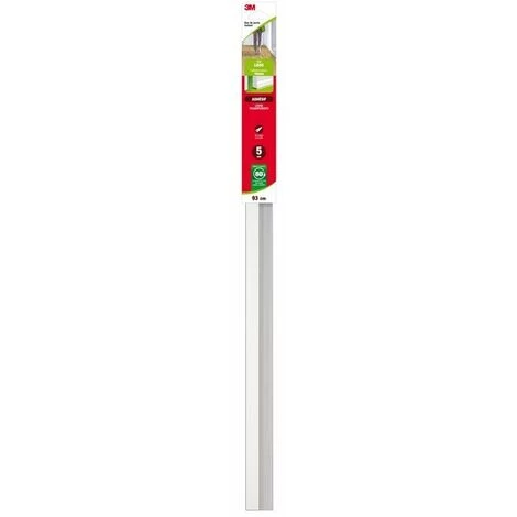 3M Bas De Porte Adhésif Sol Lisse Classique, L.93 Cm Blanc 2 3M Bas De Porte Adhésif Sol Lisse Classique, L.93 Cm Blanc