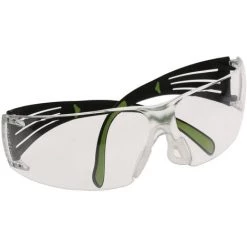 Lunettes De Protection 3M SecureFit 400 Incolore Polycarbonate (PC) Antibuée, Résistant Aux Rayures, Protection UV 400 ( Prix Pour 1 )