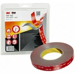 3M Ruban Mousse Adhésif Acrylique Double Face VHB™ GPH, Gris, 19mm X 11m X 1.1mm ( Prix Pour 1 )