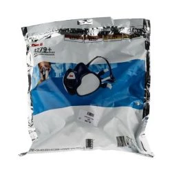 3M Masque Respiratoire Taille Unique Bleu Demi-masques ( Prix Pour 1 )