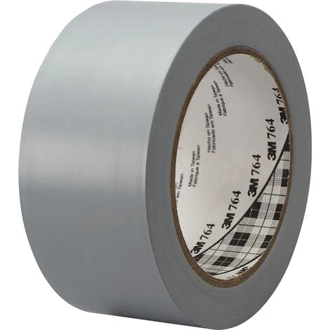 Ruban De Marquage Gris 3M Scotch 764, 50mm X 33m X 0.125mm ( Prix Pour 1 ) 3 Ruban De Marquage Gris 3M Scotch 764, 50mm X 33m X 0.125mm ( Prix Pour 1 )