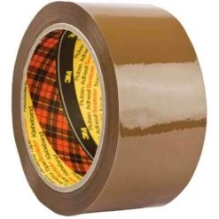 3M Ruban D'emballage BOPP Marron 50mm X 66m, SCOTCH 309 ( Prix Pour 1 )