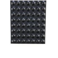Butée Adhésive 3M Hémisphérique 11.2mm En PUR ( Prix Pour Sachet De 56 )