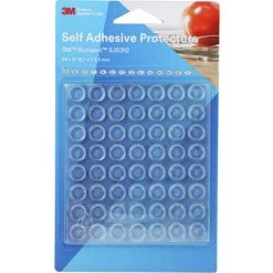 Butée Adhésive Adhésif 3M Cylindrique 12.7mm En PUR ( Prix Pour Sachet De 56 )