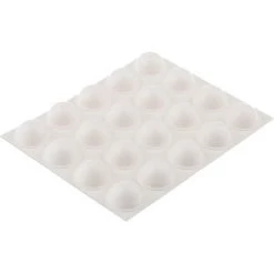 Butée Adhésive 3M Hémisphérique 16mm En PUR ( Prix Pour Sachet De 20 )
