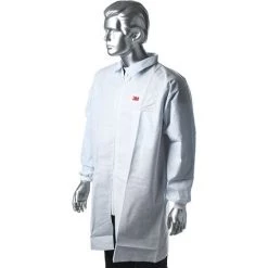 Blouse De Laboratoire 3M, Mixte, Blanc, Taille XXL, Jetable, Polypropylène ( Prix Pour 1 )