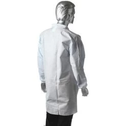 Blouse De Laboratoire 3M, Mixte, Blanc, Taille L, Jetable, Polyéthylène ( Prix Pour 1 ) -3M Soldes Magasin 59217079 2