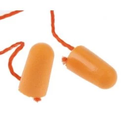 Bouchons D'oreilles Jetables 3M 1100 37dB Cordés Orange X 100 ( Prix Pour Boîte De 100 )