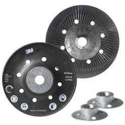 Plaque De Soutien Disque En Fibre 3M, Dia.127mm ( Prix Pour 1 )