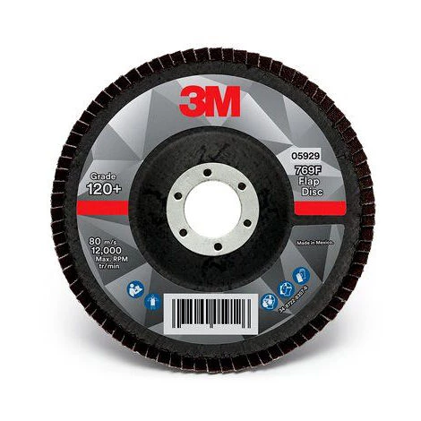 Disque Abrasif 3M, P120, Ø 125mm ( Prix Pour Boîte De 10 ) 4 Disque Abrasif 3M, P120, Ø 125mm ( Prix Pour Boîte De 10 ) – Image 2